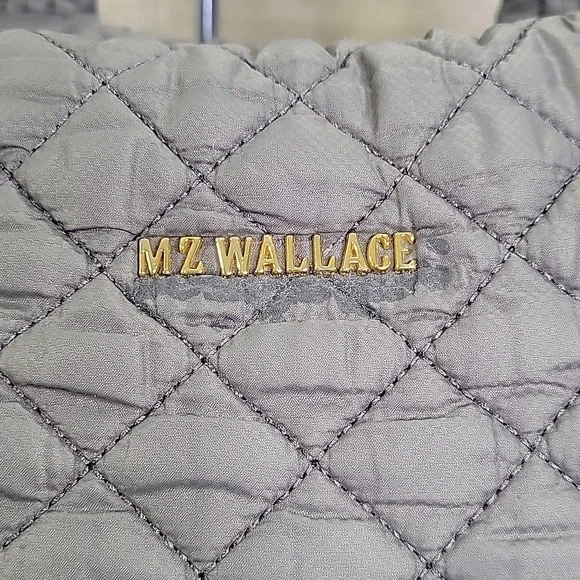 MZ Wallace Charcoal Quilted Tote - Picture 4 of 16